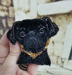 brabancon dog, petit brabancon jewelry, pet portrait brooch, dog brooch,  piccolo brabantino, dog show, dog lover gift