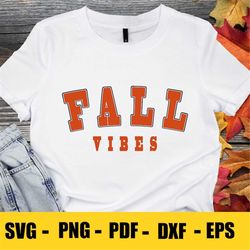 Fall Vibes PNG, Fall PNG, Halloween PNG, Varsity Design, Retro Fall Png, vintage, Pumpkin Season, Instant Download, Subl