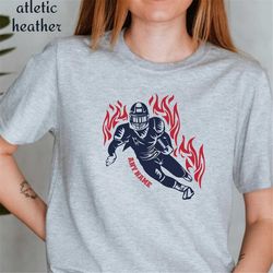personalized football team shirt, football shirt, personalized jersey shirt, football season tee, custom football shirt