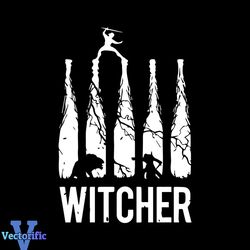 The Witcher SVG, Trending Svg, The Witcher Silhouette SVG, Cirilla SVG, Witcher SVG