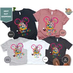 Disney Trip 2023 Shirt, Disney Family Shirt, Family 2023 Disneyworld, Disneyworld Group Matching Tee