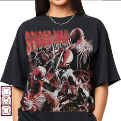 Retro 90s Spider Man Shirt, Vintage Spiderman Shirt, Spider Man Comfort Colors Shirt, Marvel Comics Shirt, Spiderverse S