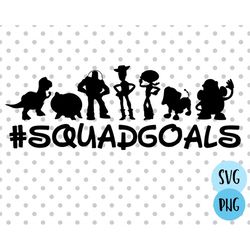 Squadgoals svg, squad goals svg, family trip svg