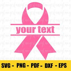 Breast Cancer Svg, AWARENESS RIBBON SVG, Cancer Awareness Ribbon Svgt,Cancer Support Team svg, Cancer Gift Pink Awarenes