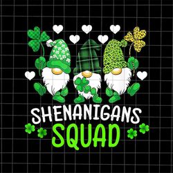 Shenanigans Squad Gnomes St Patricks Day Png, Gnomes Green Patrick's Day Png, St Patrick's Day Png, Shenanigans Squad Pn