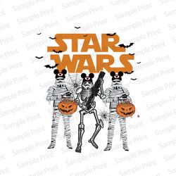 Happy Halloween Skeleton Png, Star Wars Halloween Png, Trick Or Treat Png