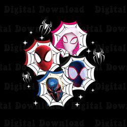 Spiderman Punk Face Png, Spider-Man Across The Spider-Verse Png, Spiderman Digital Download