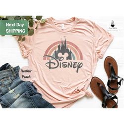 Disney Castle Mickey Head Shirt, Disney Vacation Shirt, Disney Trip Shirt, Disney Family Shirt, Family Vacation Shirt, D