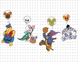 Halloween Costume Png, Halloween Bear And Friends Png Trick Or Treat Png, Halloween Masquerade, Spooky Vibes Png, Hallow