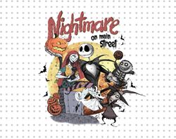 Halloween Nightmare Before PNG, Retro Halloween Png, Halloween Horror Movie Png, Spooky Vibes Svg, Trick Or Treat Png, H