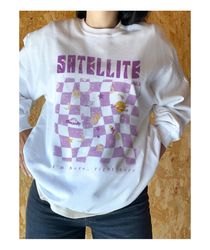 Satellite sweatshirt, satellite t shirt, Gift for Her