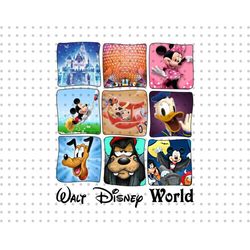 Mouse And Friends Png, Friendship Png, Magical Kingdom Png, Family Vacation Png, Vacay Mode Png, Magical Castle Png, Fam