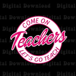 Barbie Teacher Png, Come On Teacher Png, Pink Teacher Png
