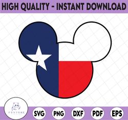 Mickey Texas flag Disney svg,Disney Mickey and Minnie svg,Disney Princess,Quotes files, svg file, Disney png file, Cricu