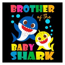 Brother Of The Baby Shark Svg, Trending Svg, Baby Shark Svg, Brother Shark Svg, Brother Svg, Shark Svg, Brothers Svg, Ba