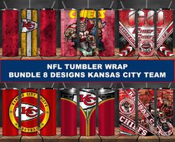Kansas City Tumbler Wrap , Football Tumbler Png ,Nfl Tumbler Wrap