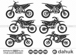 Dirt Bike SVG, Motocross Svg, Motocross rider Svg, Freestyle Motocross, Dirt Bike Clipart, Cut file, for silhouette, svg