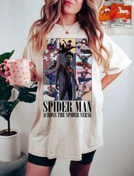Retro Spiderman Shirt, Vintage Spider Man Comfort Colors Shirt, Marvel Spiderman Across Spider Verse Shirt, Spiderman Th