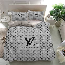 Supreme Louis Vuitton Fashion Luxury Brand Bedding Sets, Bed