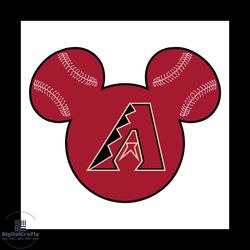 Arizona Diamondbacks Baseball Mickey Mouse Disney Svg, Sport Svg, Disney Svg