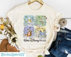 Retro Winnie The Pooh shirt, Pooh Friend Shirt, Classic Pooh Bear Shirt, Walt Disney World Shirt, Wildflower shirt, Disn