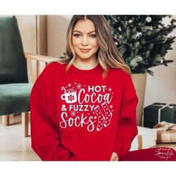 Hot Cocoa And Fuzzy Socks SVG, PNG, Winter Svg, Cozy Season Svg, Winter Vibes Svg, Hello Winter Svg, Get Cozy Svg, Chiri