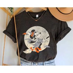 Minnie Witch Witches Halloween Fall Autumn T-Shirt Disney Trip Sweatshirt Hoodie 2023 Gift For Men Women