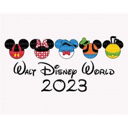 Mouse Head Svg, Family Vacation 2023 Svg, Family Trip 2023 Svg, Magical Kingdom Svg, Fabulous Trip Svg, Mouse Trip Svg,