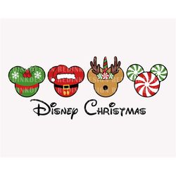 Mouse Face SVG, Christmas Svg, Christmas Mouse, Mouse Candy Svg, Gingerbread Mouse Svg, Santa Mouse Svg, Holiday Season