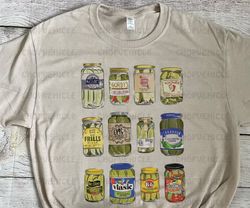 Canned Pickles Shirt, Pickle Slut, Vintage Pickle Lovers Shirt, Pickle Shirt, Canning Season Shirt, Thanksgiving Tee
