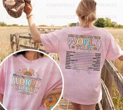 Drink Around The World Tour Shirt, Drinking World Crawl Shirt, Drink Around The World Showcase, World Showcase EPCOT Tee