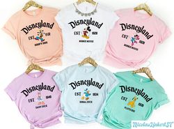 Vintage Disneyland Shirt, Mickey and Friends Shirt, Disneyland Family Shirt, Matching Disney Shirt, Disney Trip 2023 Shi