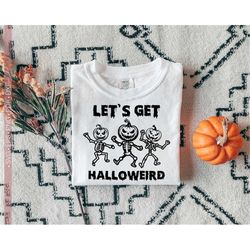 Halloween Svg Png, Dancing Skeleton Svg, Spooky Season Craft Supplies, Ghostly Svg Creep Svg Cut File for Cricut Shirt D