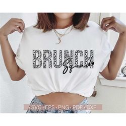Brunch Squad Svg, Bachelorette Party Svg Women's Shirt Design, Bachelorette Shower Svg Png Eps Dxf Pdf Cut File Cricut,