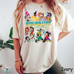 Vintage Goofy Movie Powerline Comfort Colors Shirt, A Goofy movie Sweatshirt , Disney Powerline Stand Out Tour Shirt, Ma