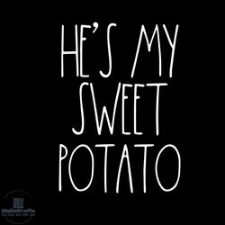 Hes My Sweet Potato Svg, Thanksgiving Svg, I Yam Set Svg, Potato Svg, Trending Images Svg