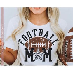 Football Mom Svg Png, Football Mama Svg, Football Shirt Design Cut File for Cricut, Silhouette Eps Dxf Pdf Vinly Decal F
