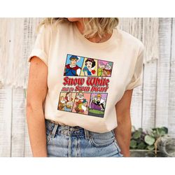 Snow White Seven Dwarf Evil Queen Apple Poison Dopey Grumpy T-shirt Disney Summer Trip Sweatshirt Hoodie Vacation 2023 G
