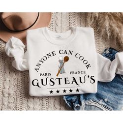 Anyone Can Cook Rat Remi Ratatouille Paris France T-Shirt Disney Trip 2023 Sweatshirt Hoodie Vacation 2023 Gift For Men