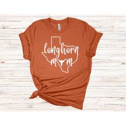 Texas Longhorns mom t-shirt