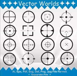 Crosshair svg, Crosshairs svg, Cross, Hair, SVG, ai, pdf, eps, svg, dxf, png, Vector