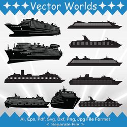Cruise Ship svg, Cruise Ships svg, Cruise, Ship, SVG, ai, pdf, eps, svg, dxf, png, Vector