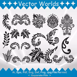 Decorative svg, Decorative svg, Tatto, Ornament, SVG, ai, pdf, eps, svg, dxf, png, Vector