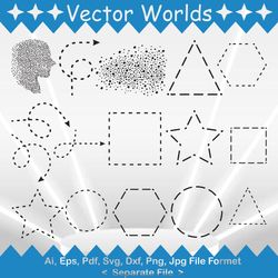 Dotted svg, Dotters svg, Dot, Dotted, SVG, ai, pdf, eps, svg, dxf, png, Vector
