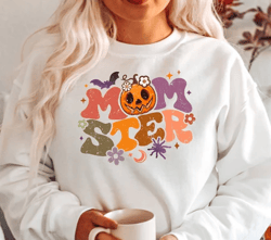 Momster Png, Halloween Mom Png, Women Halloween Png