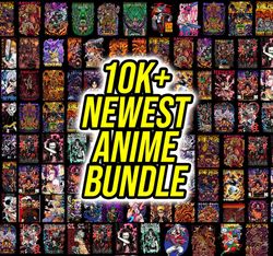 Mega Design Bundle: 10,000 Designs, Anime, and Logo Styles Featuring Premium Content from Popular Series and Unlimited