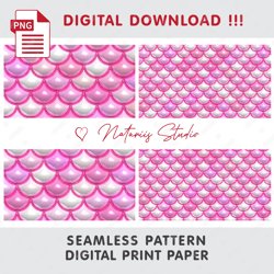 Trendy Pink 3D Inflated Puff Pattern - Barbie Style - Seamless Tileable Pattern - Digital Paper - PNG 300 dpi