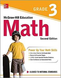 McGraw-Hill Education Math Grade 3, Second Edition 2nd Edition (kids)