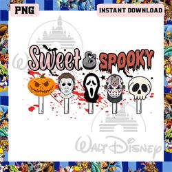 Sweet And Spooky Png, Horror Characters Halloween Png, Pumpkin Png