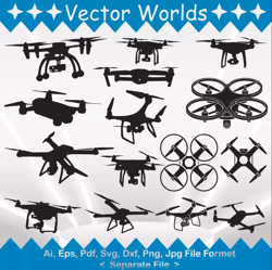 Drone svg, Drones svg, View, Views, SVG, ai, pdf, eps, svg, dxf, png, Vector